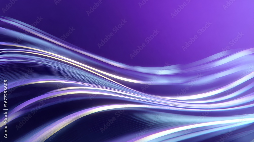 Fototapeta premium Elegant pastel gradient wave animation, abstract modern motion graphics background, fluid minimal design, perfect for branding, logo reveal, video intros, or presentations