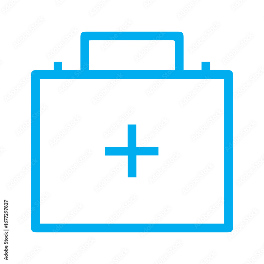 Fototapeta premium Medical Kit Icon