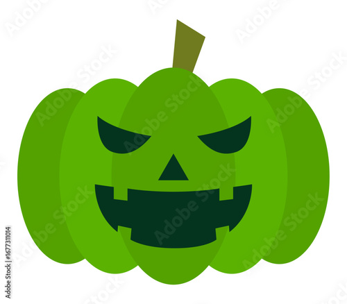 可愛いハロウィンのカボチャのイラスト アイコン イラスト シンプル ベクター素材