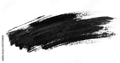 Dark smear with glitter