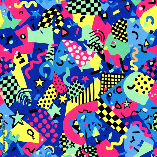 abstract seamless pattern