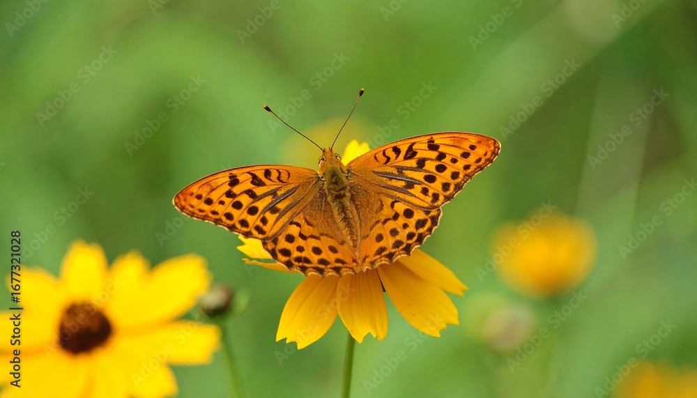 Obraz premium Butterfly on a flower