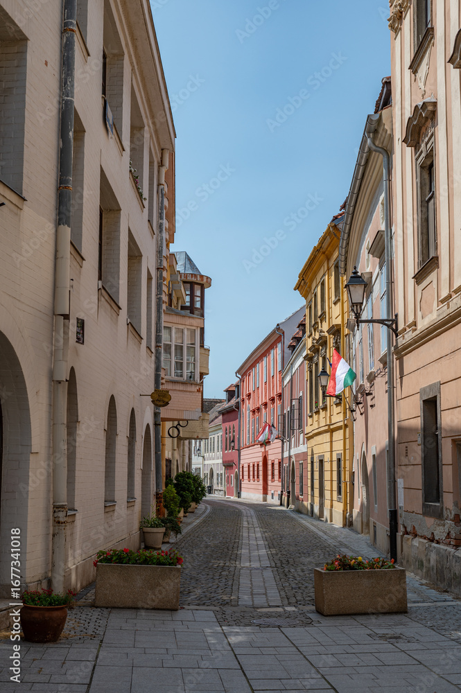 Obraz premium Sopron historical Old town Hungary