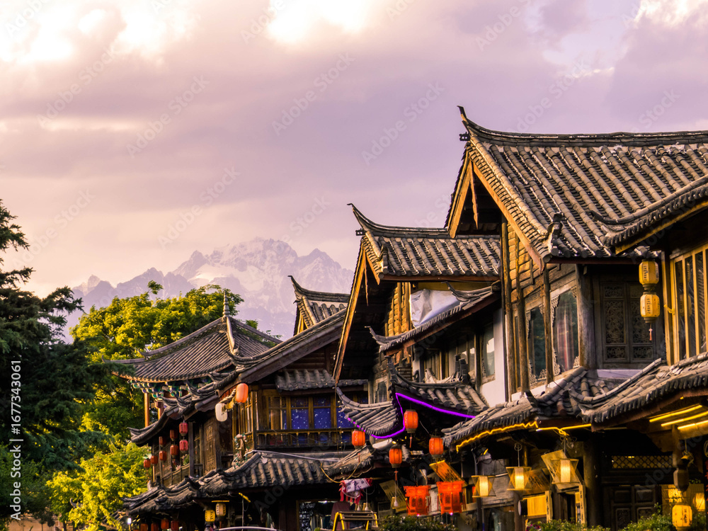 custom made wallpaper toronto digitalLijiang, Yunnan, China