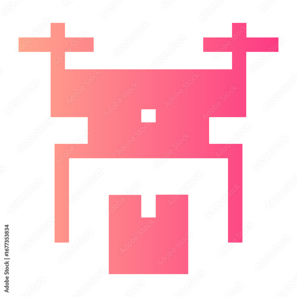 Obraz premium delivery drone