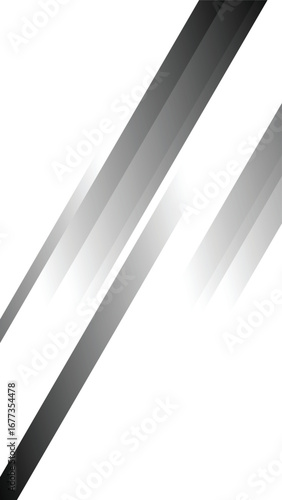 Abstract diagonal lines in grayscale create a modern design.