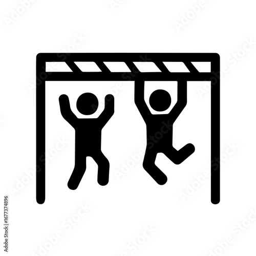 kids playground vector icon