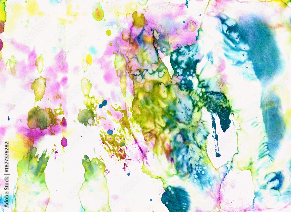 Obraz premium Fantasy Flow – Spiritual Abstract Psychedelic Background