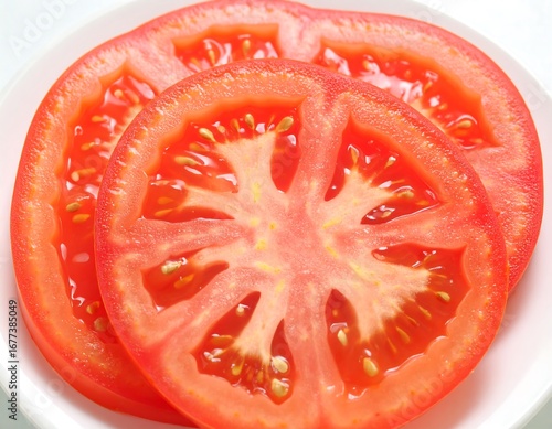 Wallpaper Mural Fresh tomato slices Torontodigital.ca