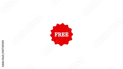 Free Icon Animation . White Background 