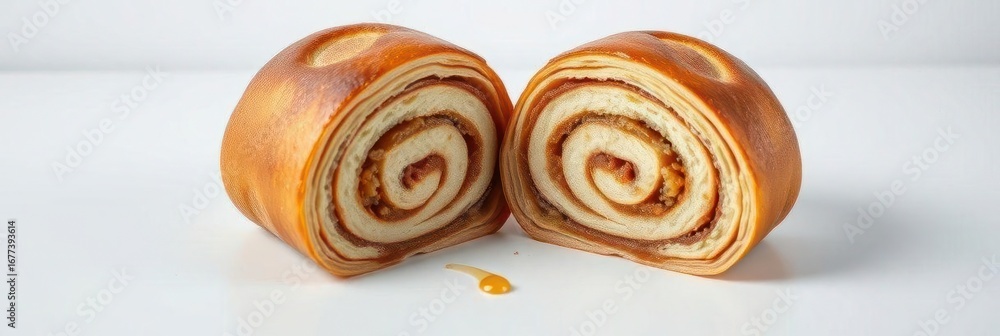Fototapeta premium Traditional Slovenian Potica Dessert