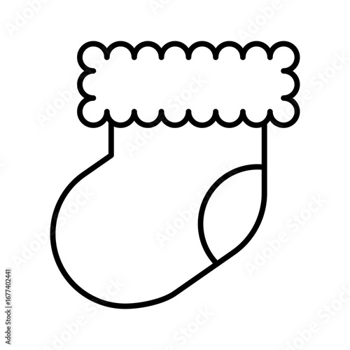 Winter Sock Icon