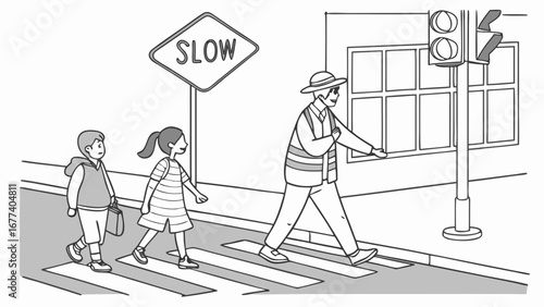 Road safety involves practices and measures that reduce the risk of accidents and injuries on roads. It includes obeying traffic laws, using seat belts, wearing helmets, respecting speed limits, and s