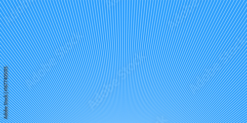 Upward expanding lines on a blue background