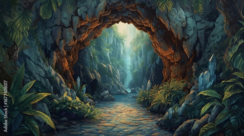 cave in the cave