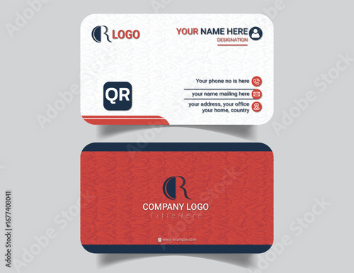 Elegant Business Card Horizontal Layout with Premium Look