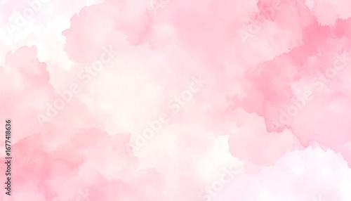 Soft pink cloudscape