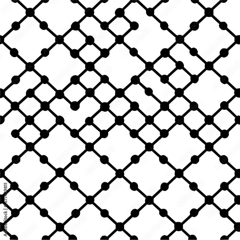 Fototapeta premium Seamless geometric pattern background vector illustration for textile design and wallpaper use cases 100
