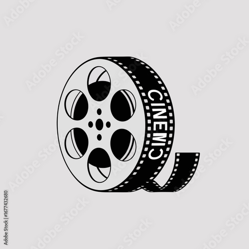 vector film reel