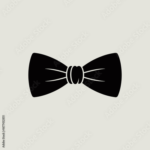 black bow tie
