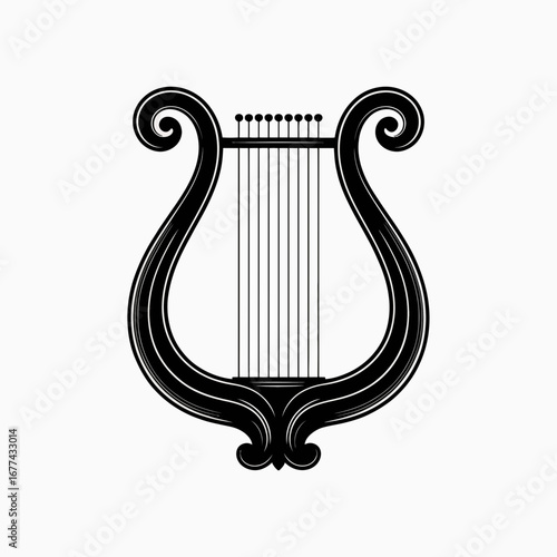 vector illustration of a guitar