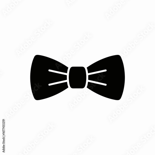 black bow tie