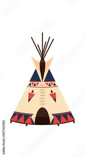 Tipi native american dwelling historic indigenous shelter traditional nomadic housing indigenous people culture