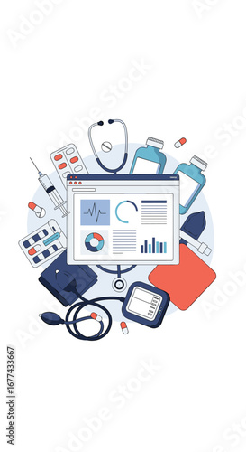 Digital health monitoring and data analytics for improved patient care outcomes