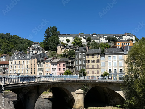 panoramique sur la ville de Tulle en Corrèze, France