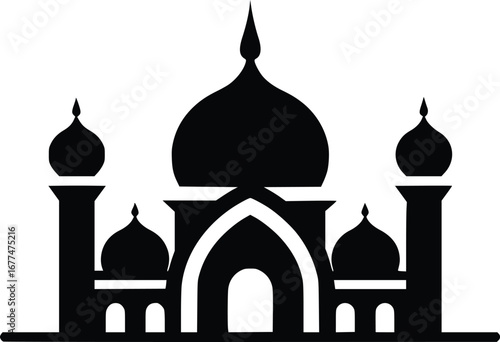 Islamic geometric pattern logo design with cultural and religious significance
