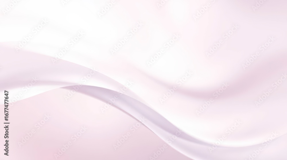 Fototapeta premium Soft Pink Wave Abstract Background