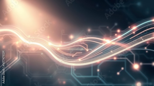 Digital Light Trails and Circuitry