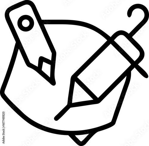 square - composition, simplicity, light bulb, people, computer, modern, black color, editable stroke, creativity, idea, design, symbol, brainstorming, outline, imagination, inspiration, computer graph