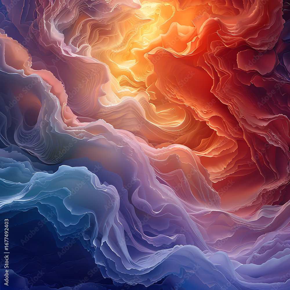 Fototapeta premium abstract fractal background