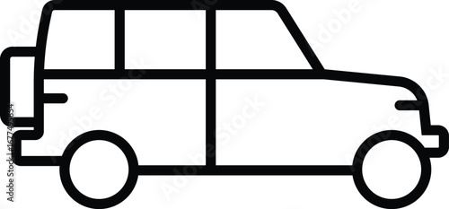 Vintage car vector illustration design with icon and symbol elements for web and business concept template
