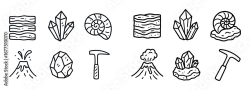 Geology Icons