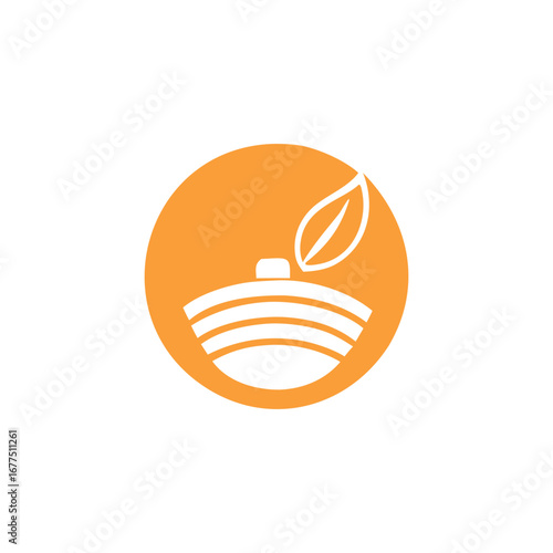 agriculture and eco-friendly themed vector logos.