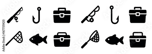 Fishing Gear Icons