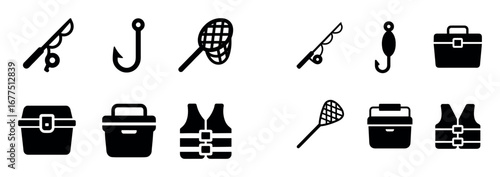 Fishing Gear Icons