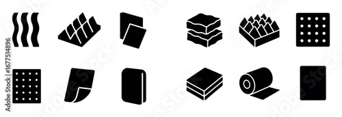 Acoustic Material Icons