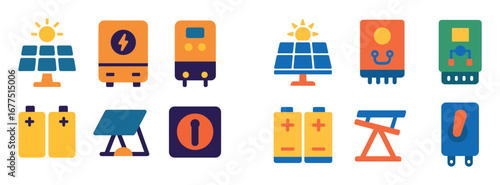 Solar Independence Icons