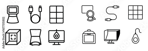 Photo Equipment Icons