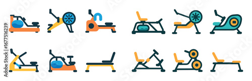 Rower Icons Collection