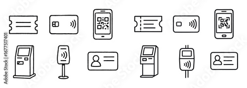 Public Transport Icons