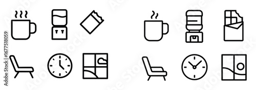 Office Break Icons