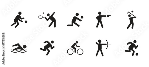 Sport Activity Icon Set