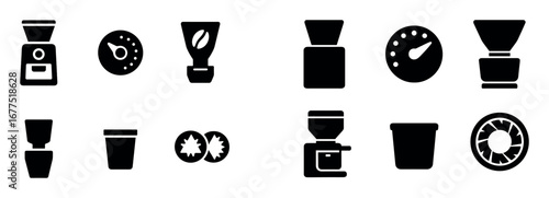 Coffeemachine Icon Grid