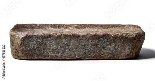 Rough, rectangular, stone slab