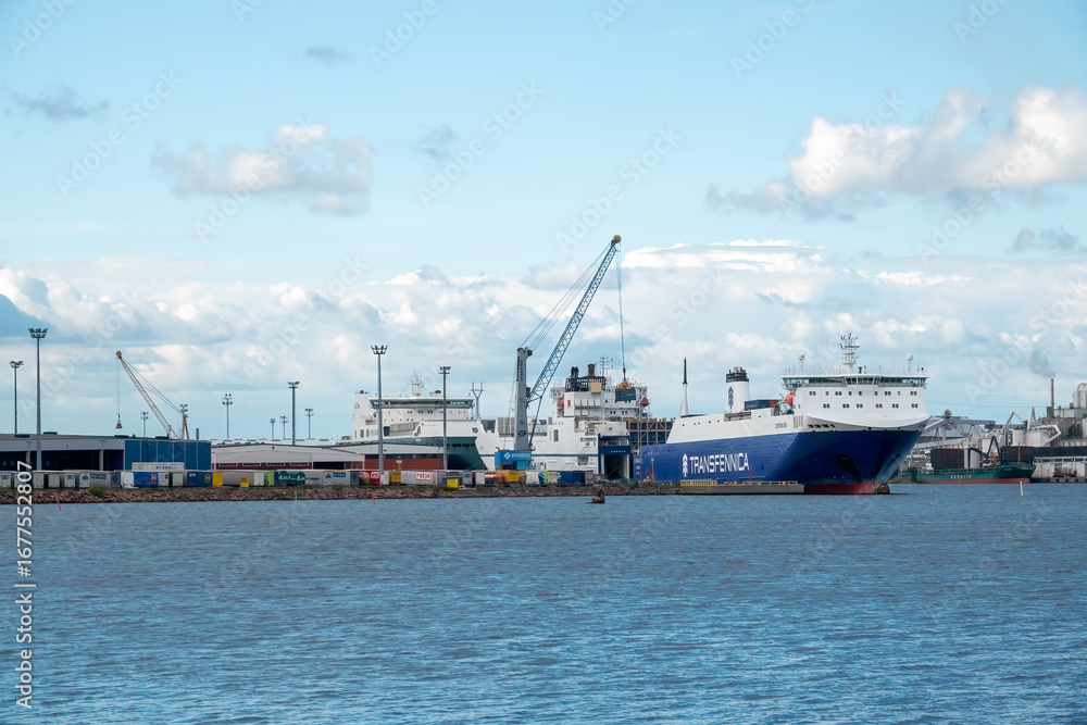 Fototapeta premium Haminakotka Harbour