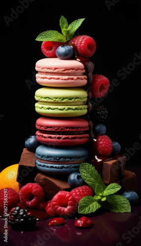 A stack of colorful macaron macaron macaron macaron macaron macaron macaron macaron mac macaron macaron macaron macaron macaron macaron macaro